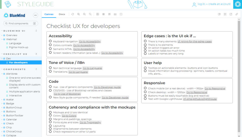 Le style guide de BlueMind pour développer des plug-in qui s'intègrent parfaitement à l'interface