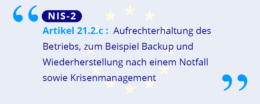 BlueMind Digital Crisis unterstützt Sie dabei, die Vorschriften einzuhalten und Ihre Resilienz zu verbessern.