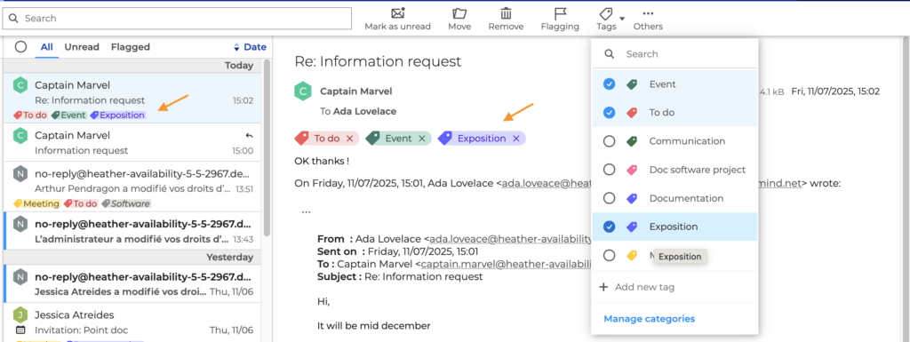 BlueMind messagerie collaborative